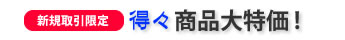 訳あり大特価!